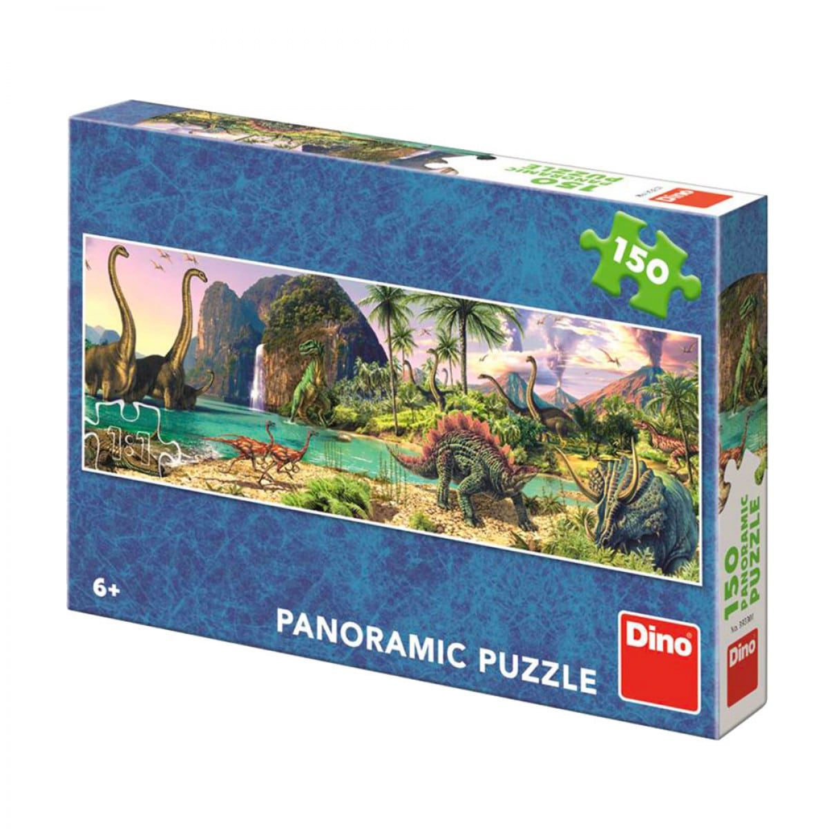 Dinotoys Dinosaurier Panorama Puzzle 150 Stéck