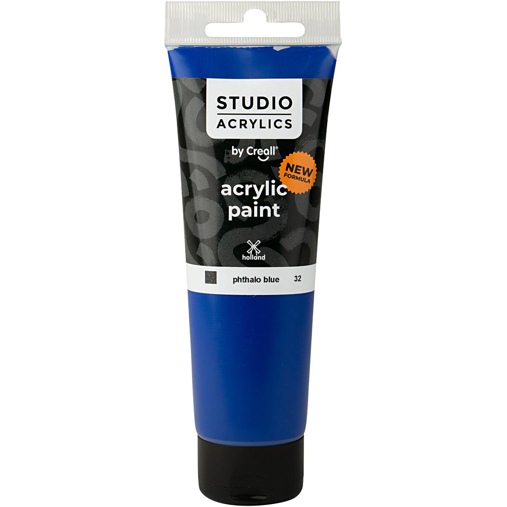 Https: www.cchobby.nl creall-studio-acrylic-paint-opaque-phtalo-blue-32-120-ml-1-bottle