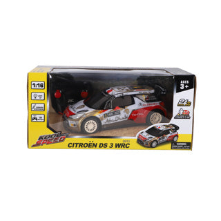 Kool Speed radiostyrt bil Citroen 1:16 2,4G DS 3 WRC
