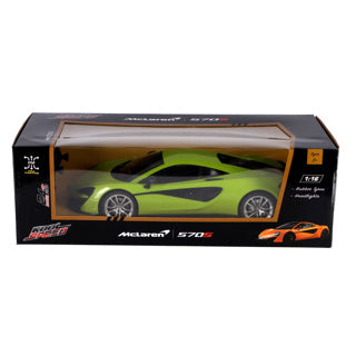 Kool Speed radijo bangomis valdomas automobilis McLaren 1:16 2.4G 5705 neon green