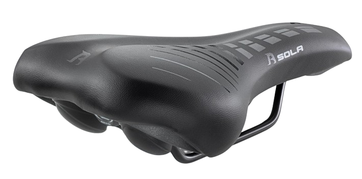 Selle MonteGrappa Sattel Gel Aola plus 6200 Schwarz auf der Karte