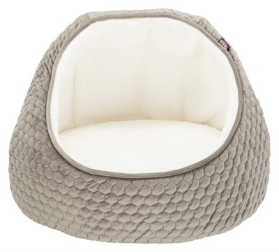 Trixie cat basket iglo livia gray cream