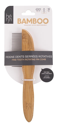 HERY LABO KAM Fine with rotating teeth bamboo