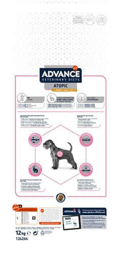 Advance Veterinary diet dog atopic gevoelige huid graanvrij derma