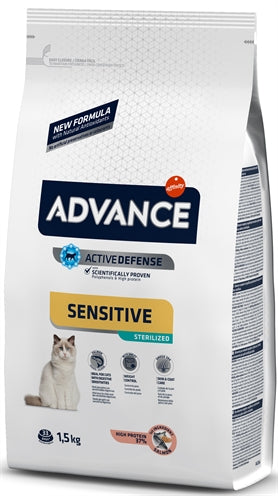 Salmone sensibile sterilizzato gatto avanzato