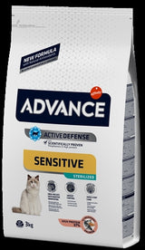 Advance Cat sterilized sensitive salmon