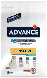 Advance Cat sterilized sensitive salmon