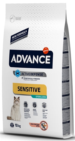 Advance Cat sterilized sensitive salmon