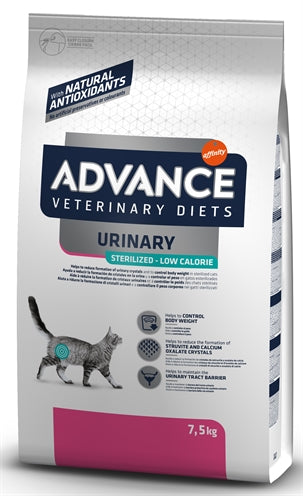 Advance Veterinary Diet Cat moči sterilizovaná méně kalorie S.