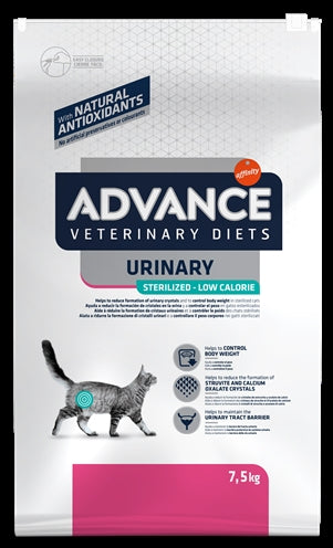 Advance Veterinary Diet Cat moči sterilizovaná méně kalorie S.