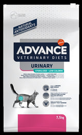 Advance Veterinary Diet Cat moči sterilizovaná méně kalorie S.