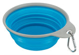 Trixie Food Bowl Beber Bin Travel Sturdy Rand Silicone Surorti