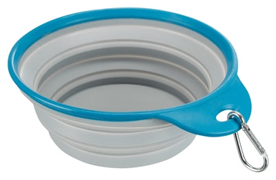 Trixie Food Bowl Trinkende Mülleimer Reisen Rand Silicone Assorti