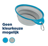 Trixie Food Bowl Trinkende Mülleimer Reisen Rand Silicone Assorti