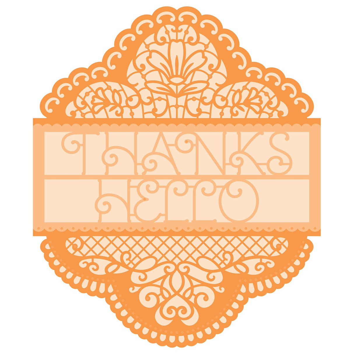 Tonic Studios • Decorative Header Folds - Fringes