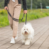 Trixie Premium Dog Leash Double-Stitched Adjustable Black