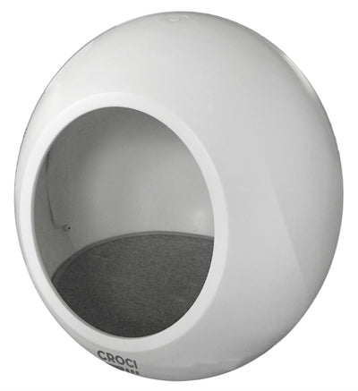 Croci Cat Basket House Domus White