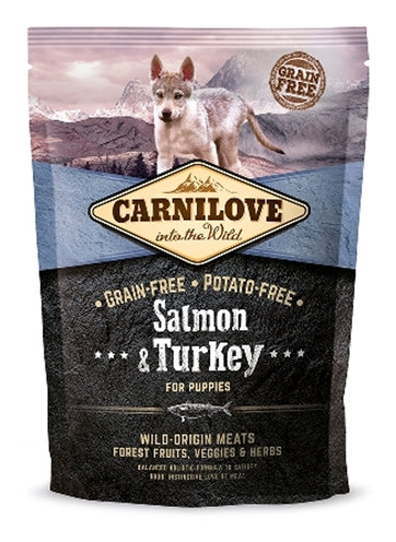 Carnilove Salmon turkey puppies