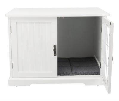 Trixie bench home kennel dog cat white