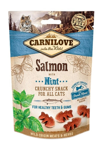 Carnilove crunchy snack salmon mint