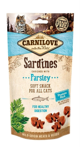 Carnilove Slack Snack Sardines Parsley