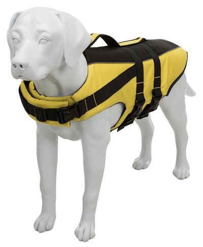 Trixie life jacket yellow black