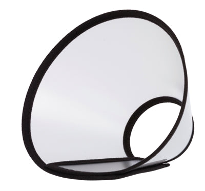 Trixie protective collar with Velcro transparent plastic