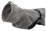 Trixie Bathrobe Dog Terry Cloth Grey