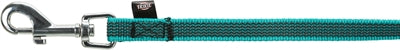 Trixie dog leash towel with rubber turquoise