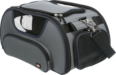 Trixie dog bag plane bag wings gray blue