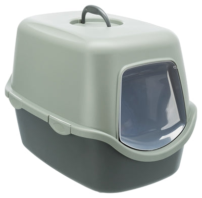 Trixie vara Eco Recycled Litter Box Vico med huven Anthracite Green