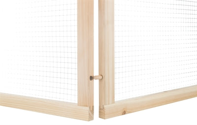 Trixie indoor run 4 panels wood