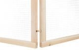 Trixie indoor run 4 panels wood