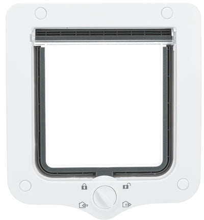 Trixie 4-way cat flap Including tunnel piece Black