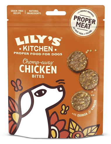 Lilys køkkenhund chomp-away kylling bider