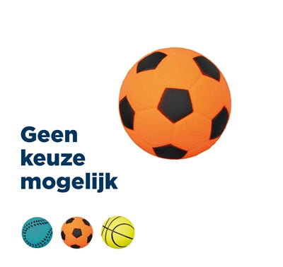 Trixie ball floating foam rubber assorted