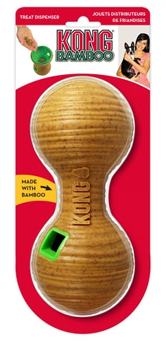 Kong Bamboo Feeder Dumbbel Feeding ball