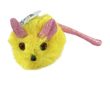 Mouse peluche fofos con coda glitter