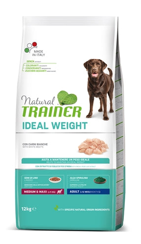 Natural trainer Ideal weight adult medium maxi white meat