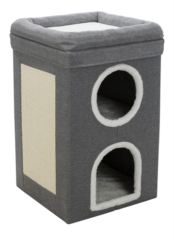 Trixie Scratching Post Cat Tower Saul Grey