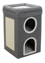 Trixie Scrating Post Cat Tower Saul Grey