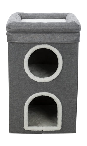 Trixie Scrating Post Cat Tower Saul Grey