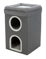 Trixie Scrating Post Cat Tower Saul Grey