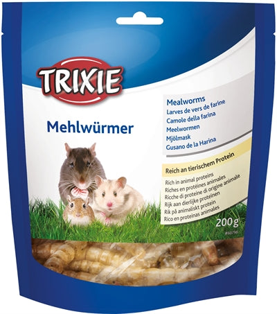 Trixie mealworms dried