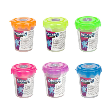 Kidscovery Science slime shake confetti 6 sorted | 12 kosov