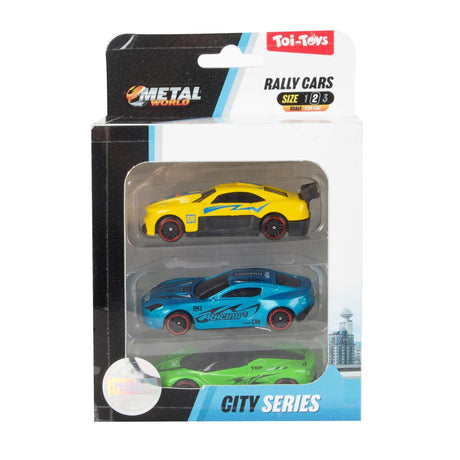 Toi-toys toi toys rally race car classic set a 3