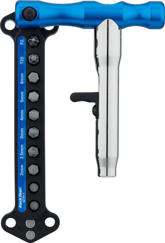Parktool Quick-Change T-Handle with Bits QTH-1