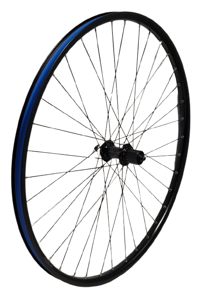 KGZ rear wheel 28 inch (622) Cassette 8-10V Centerlock rim and spokes Black