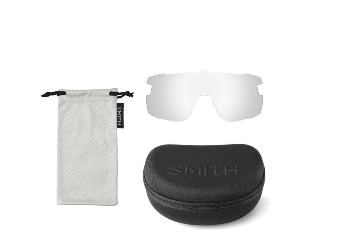 Smith Bril wildcat matte gray marble chromapop polarized bronze mirror