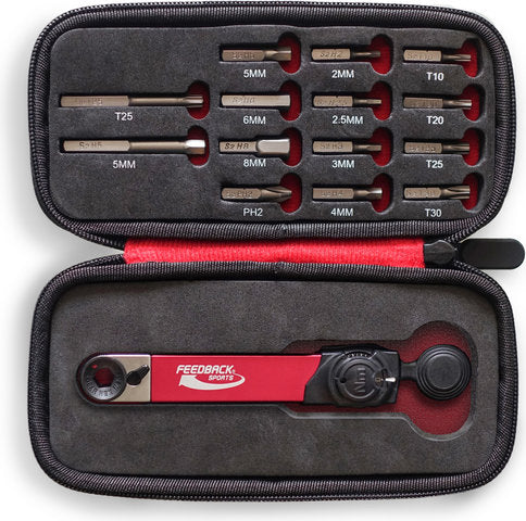 Feedback Sports Range Torque Wrench with Bit Set